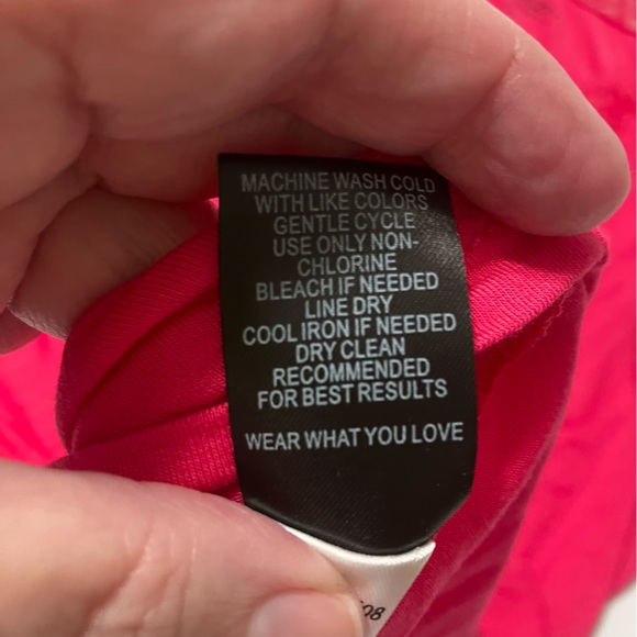 Feminine Soft Girl Bright Pink Lace Sleeveless Top-NWT Torrid Size 3 (22/24) - Picture 11 of 13